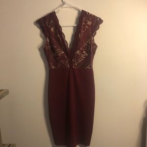 Formal form fitting dress